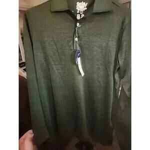 Tailorbyrd Performance Shirt Mens S Hunter SPF 30 Long Sleeve Quick Dry NEW CR1